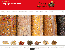 Tablet Screenshot of carptigernuts.com